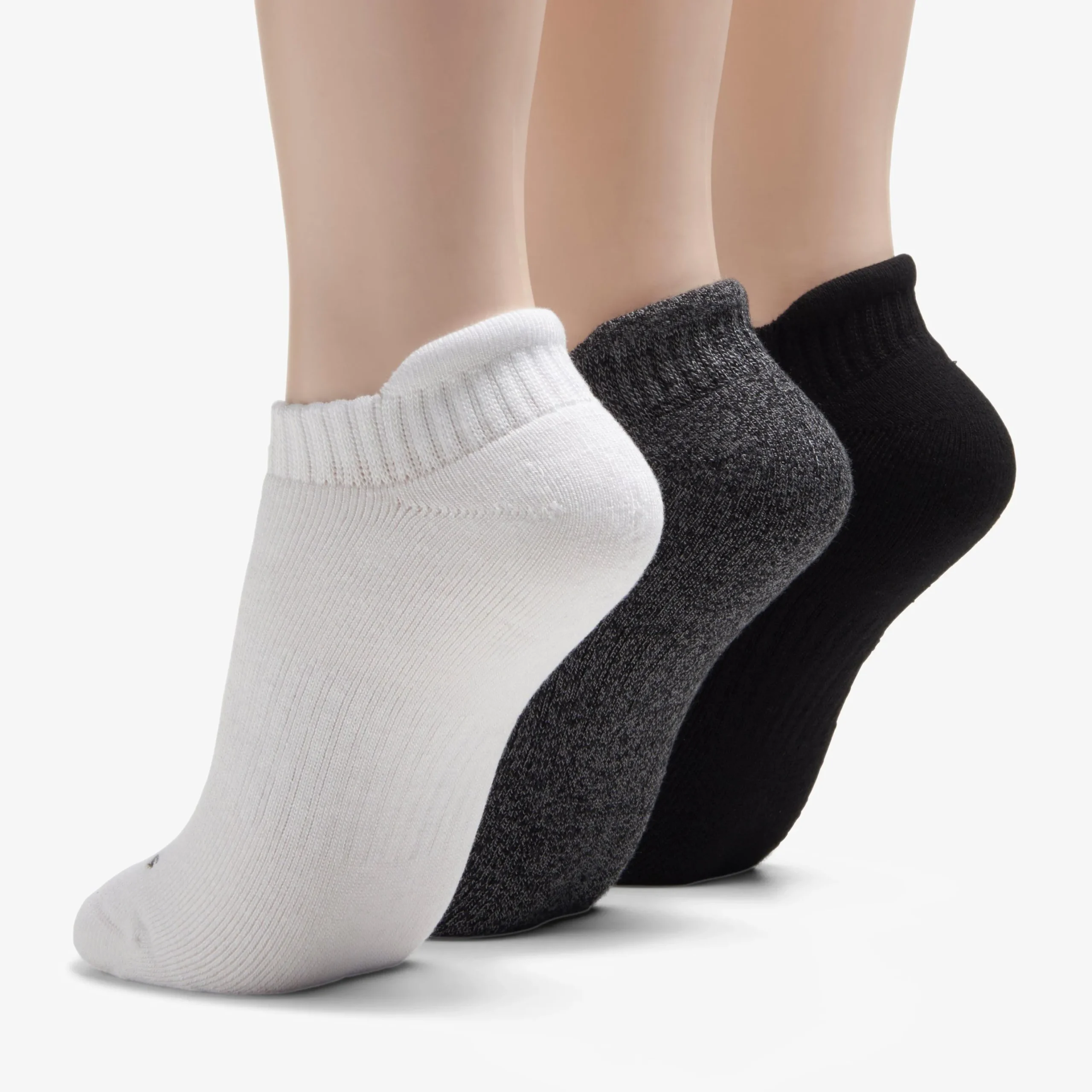 Outlet 3 Pack Solid Athletic Women Accessories|Socks