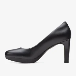 Clearance Ambyr Joy Black Leather Women Dress Shoes|Heels & Pumps