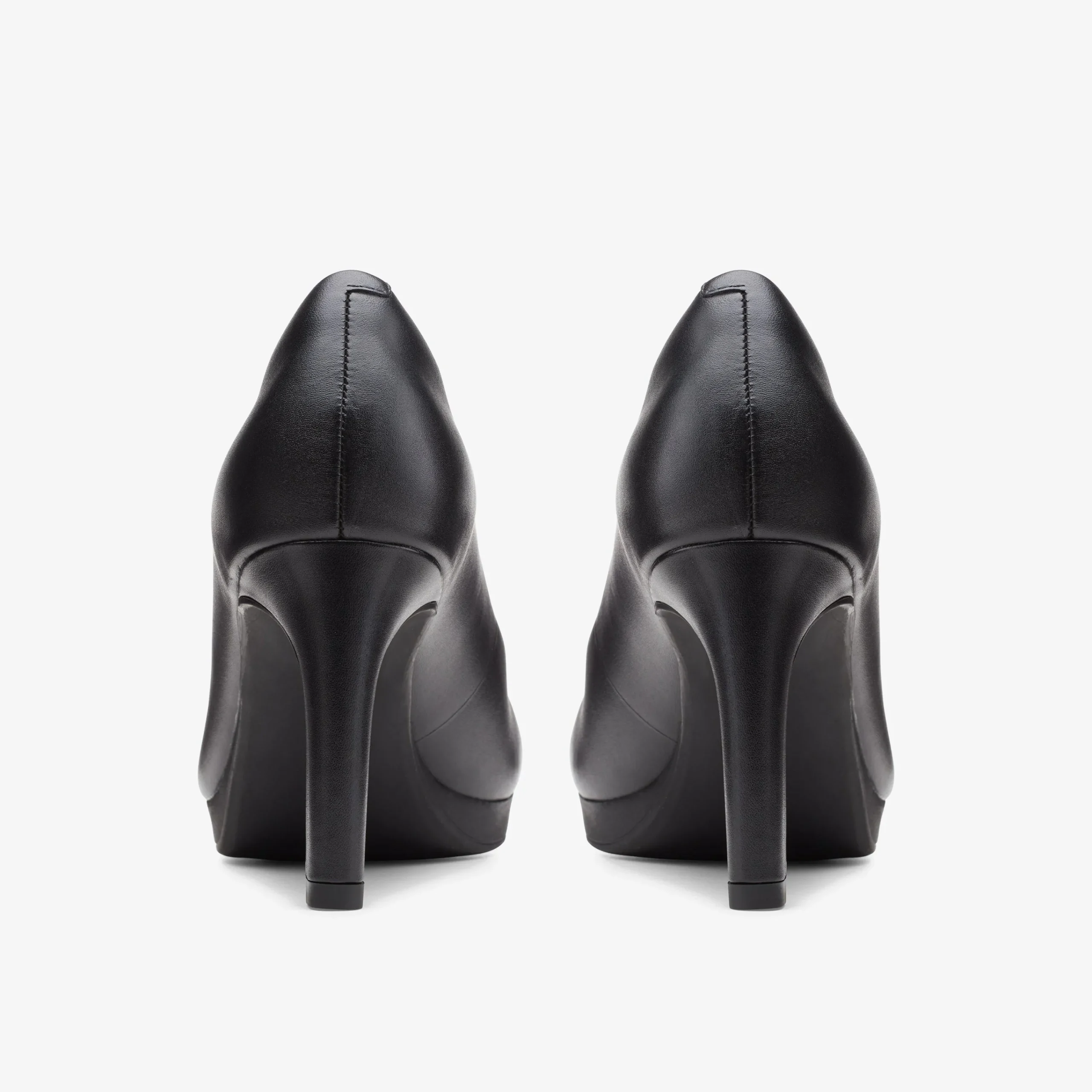 Clearance Ambyr Joy Black Leather Women Dress Shoes|Heels & Pumps
