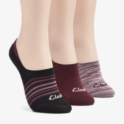 Hot Assorted Shoe Liner Burgundy Women Accessories|Socks
