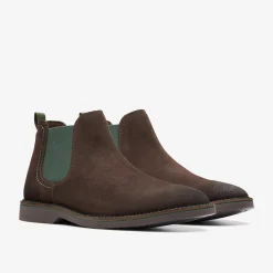 Online Atticus LT Top Dark Brown Suede Casual Dress Shoes|Dress Shoes