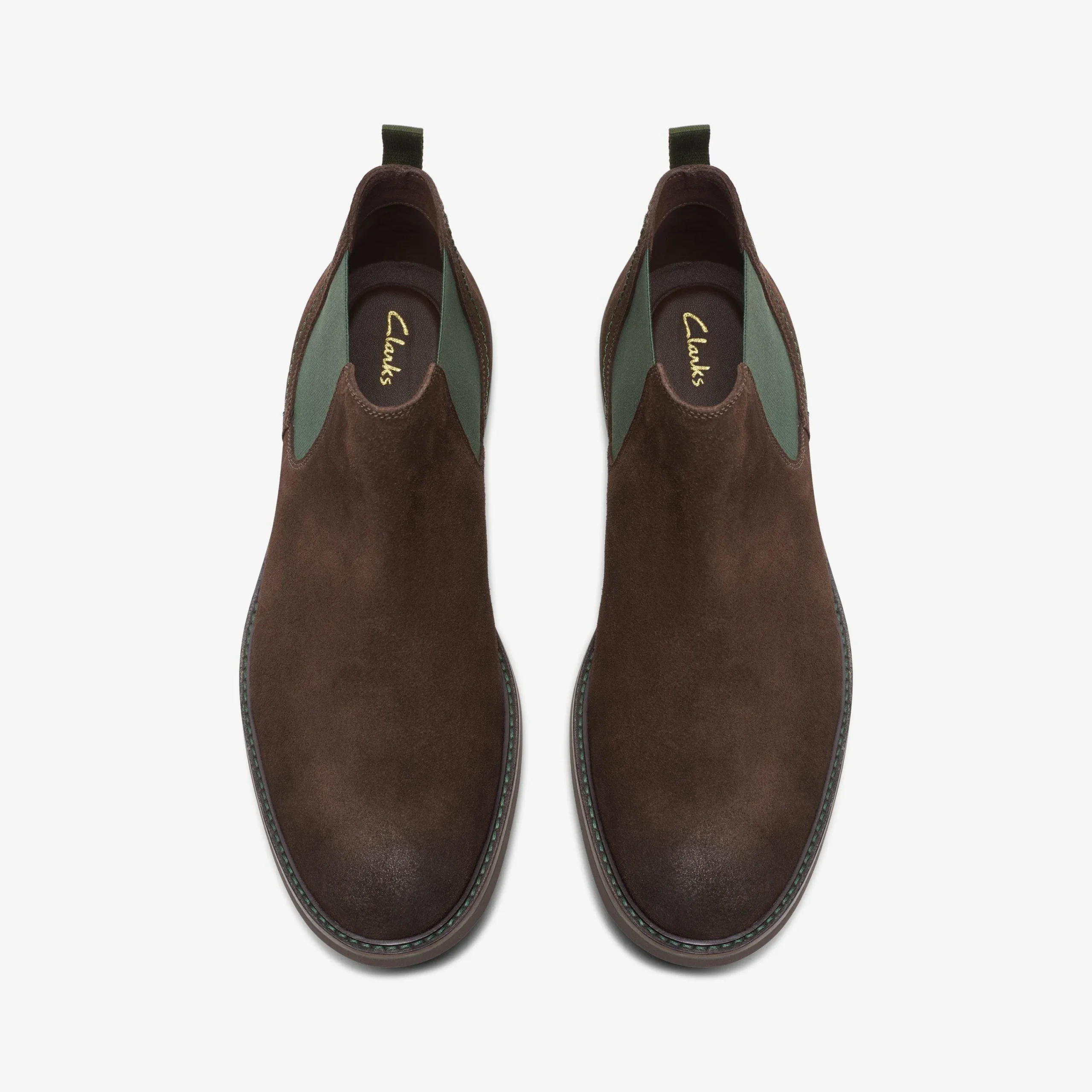 Online Atticus LT Top Dark Brown Suede Casual Dress Shoes|Dress Shoes