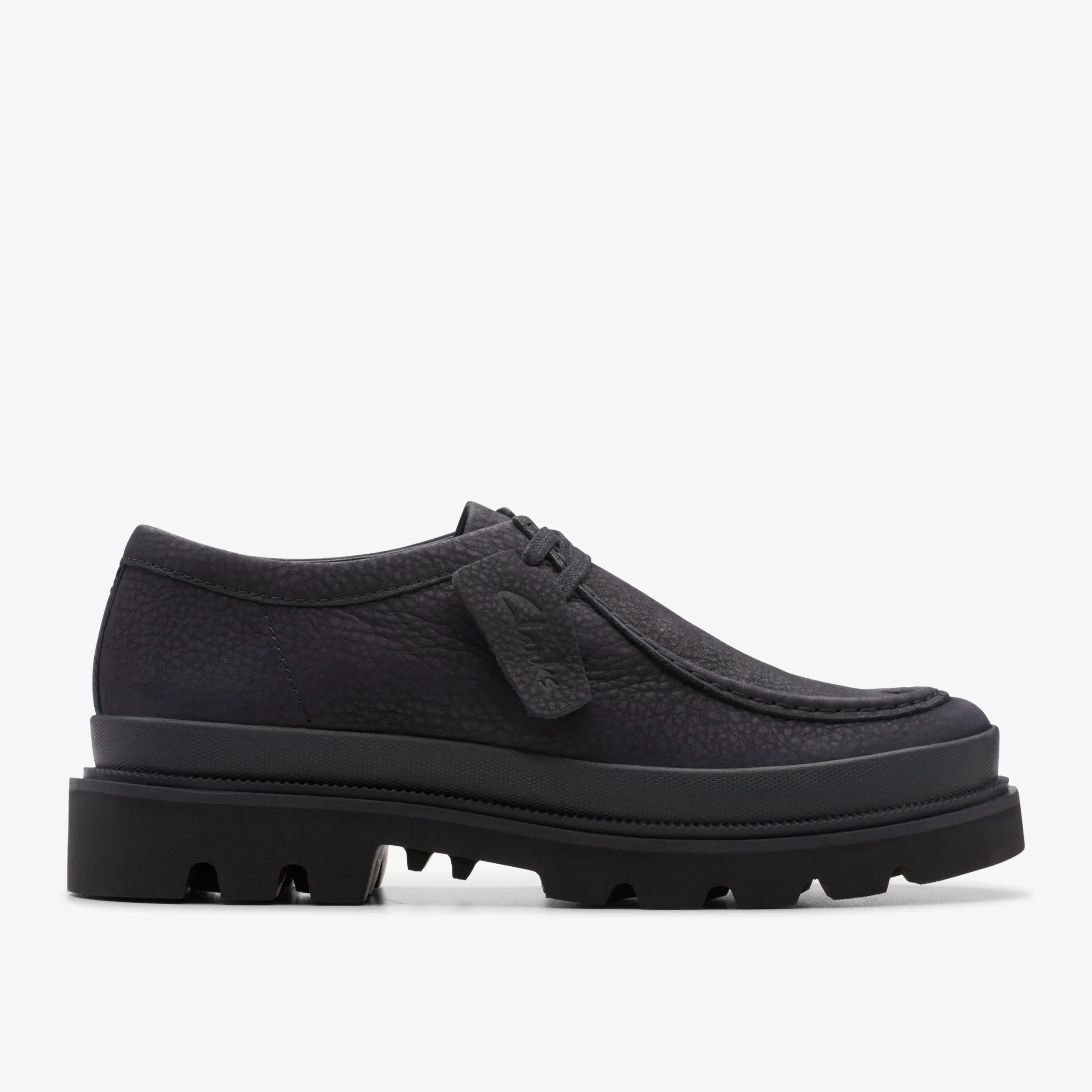 Outlet Badell Seam Black Nubuck Casual Dress Shoes