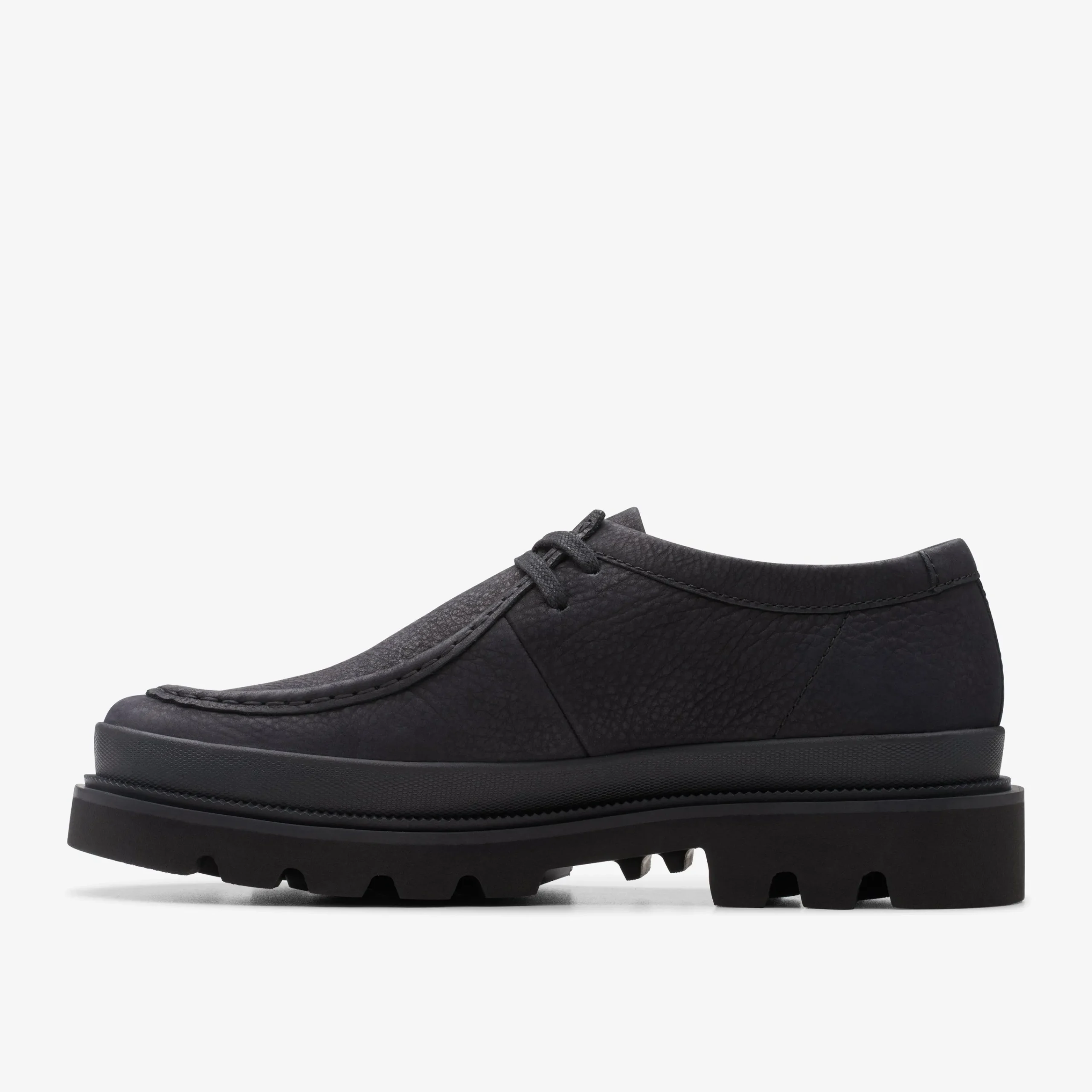 Outlet Badell Seam Black Nubuck Casual Dress Shoes