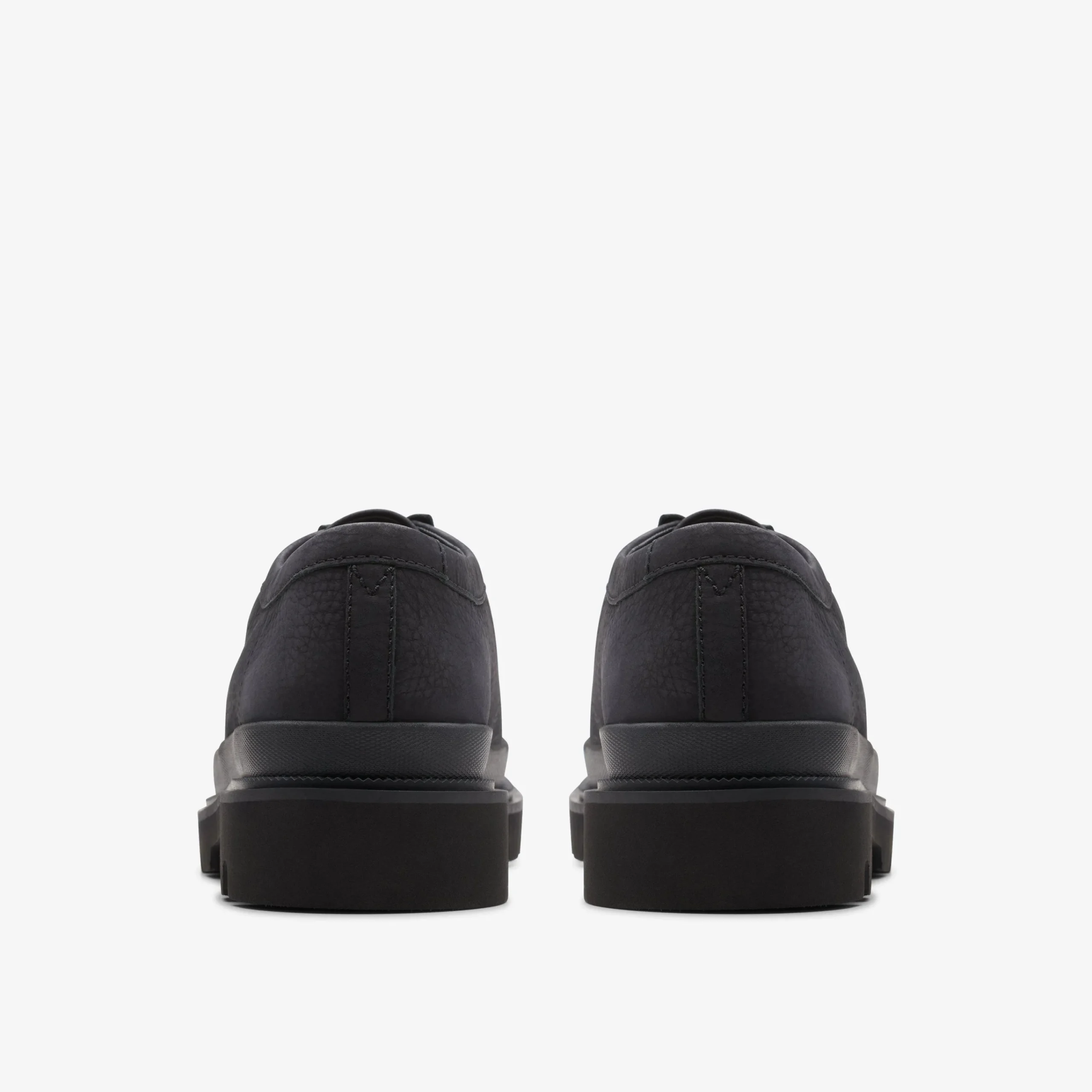 Outlet Badell Seam Black Nubuck Casual Dress Shoes