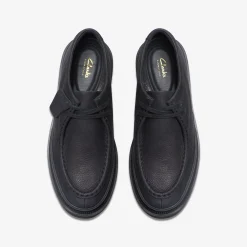 Outlet Badell Seam Black Nubuck Casual Dress Shoes