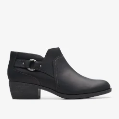 Best Charlten Grace Black Oily Leather Women Boots & Booties