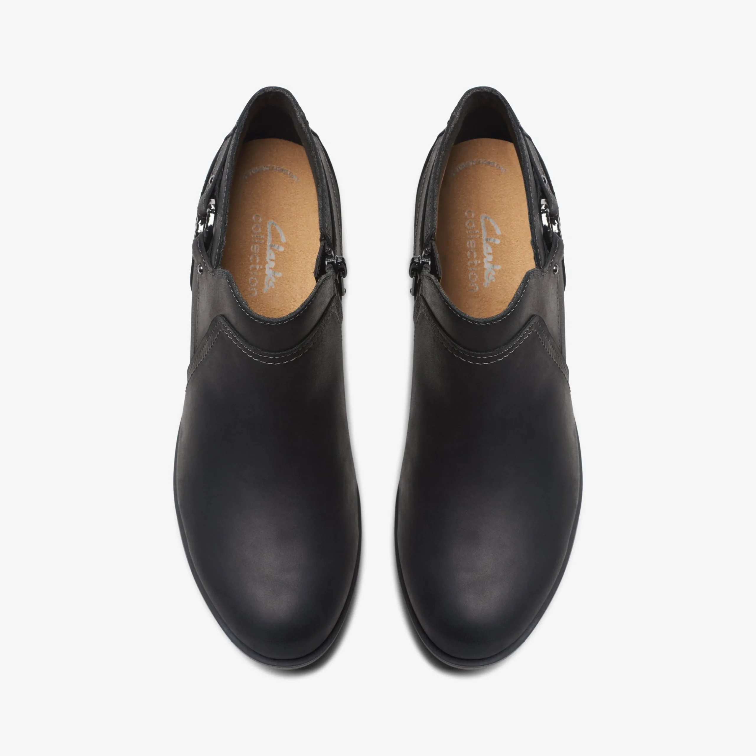 Best Charlten Grace Black Oily Leather Women Boots & Booties