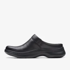 Clearance Pro Clog Black Leather Women Slip-Ons|Clogs & Mules
