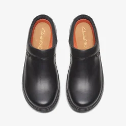 Clearance Pro Clog Black Leather Women Slip-Ons|Clogs & Mules