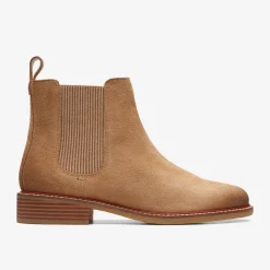 Cologne Arlo Light Tan Suede Women Boots & Booties