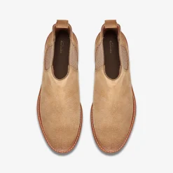 Cologne Arlo Light Tan Suede Women Boots & Booties