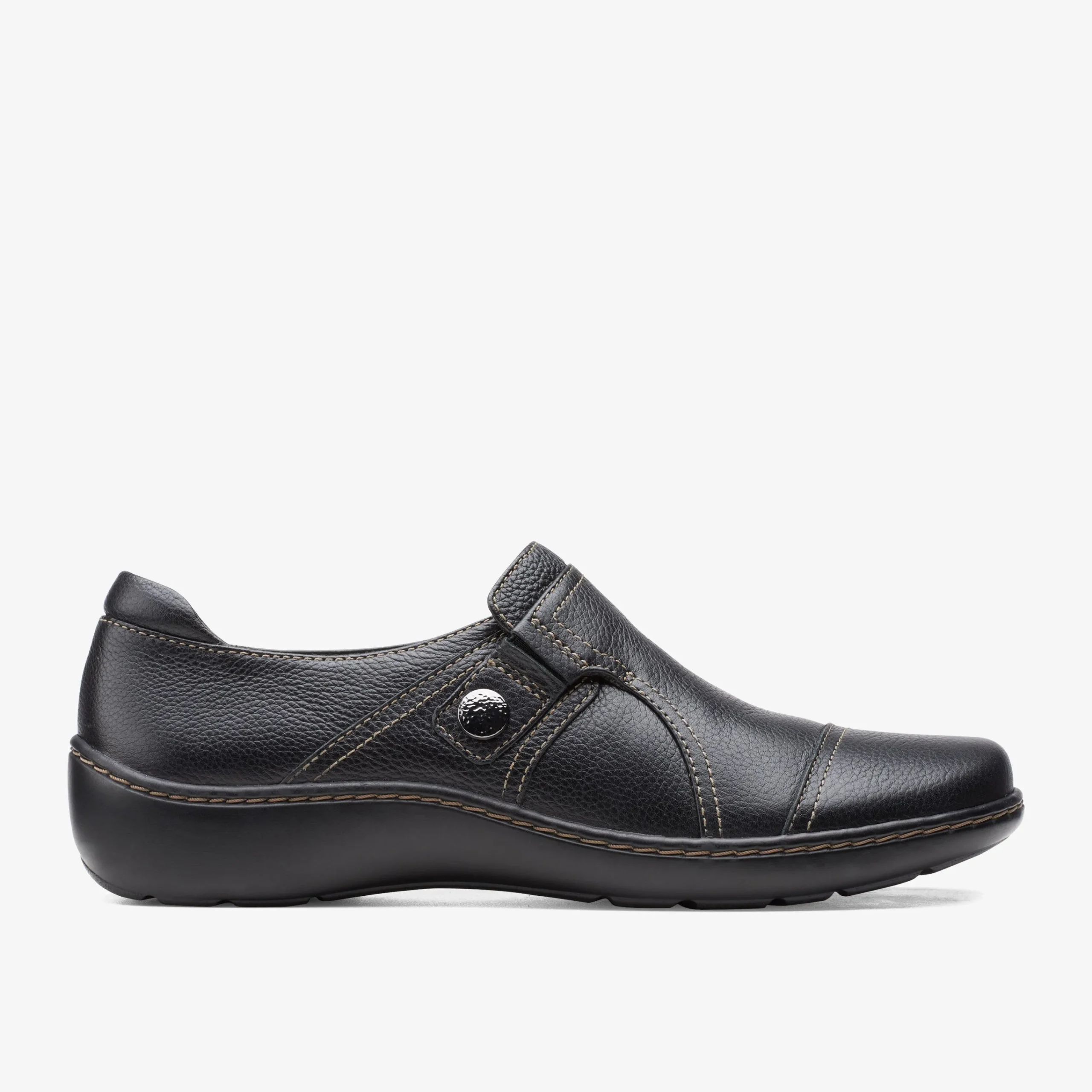 Hot Cora Poppy Black Tumbled Women Slip-Ons|Clogs & Mules