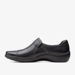 Hot Cora Poppy Black Tumbled Women Slip-Ons|Clogs & Mules