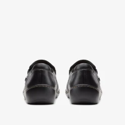 Hot Cora Poppy Black Tumbled Women Slip-Ons|Clogs & Mules