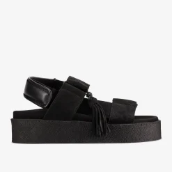 Outlet Crepe Sandal Black Women Sandal Preview|Sandals & Flip Flops