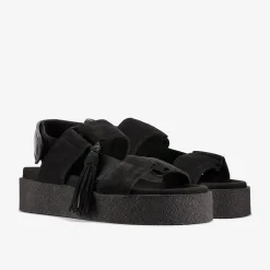 Outlet Crepe Sandal Black Women Sandal Preview|Sandals & Flip Flops