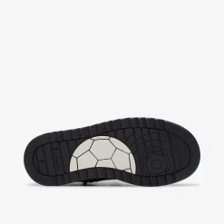 Outlet Goal Wally Kid Black Leather Kids Crib & Toddlers (Size 0-10)|Little Kids (Size 10.5-3)