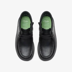 Outlet Goal Wally Kid Black Leather Kids Crib & Toddlers (Size 0-10)|Little Kids (Size 10.5-3)