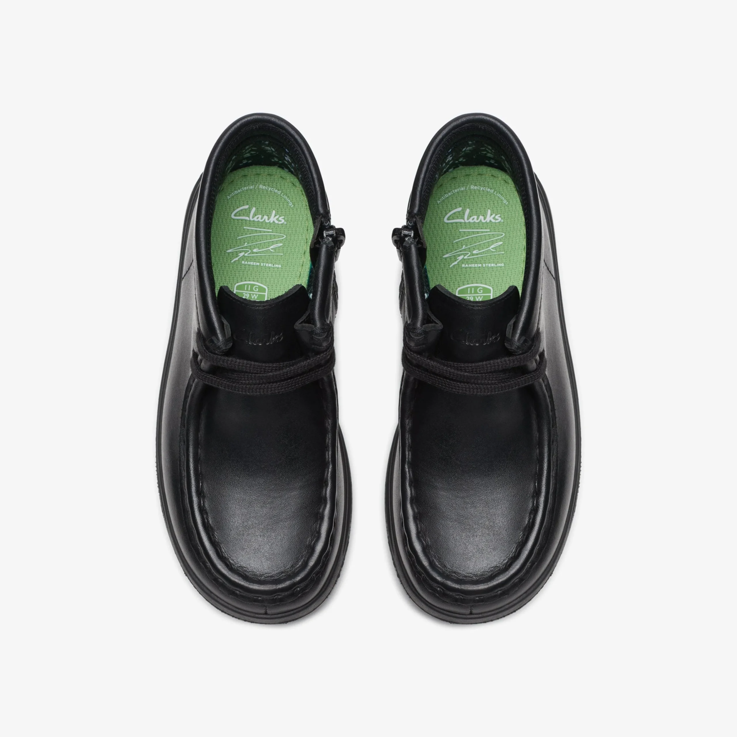 Outlet Goal Wally Kid Black Leather Kids Crib & Toddlers (Size 0-10)|Little Kids (Size 10.5-3)