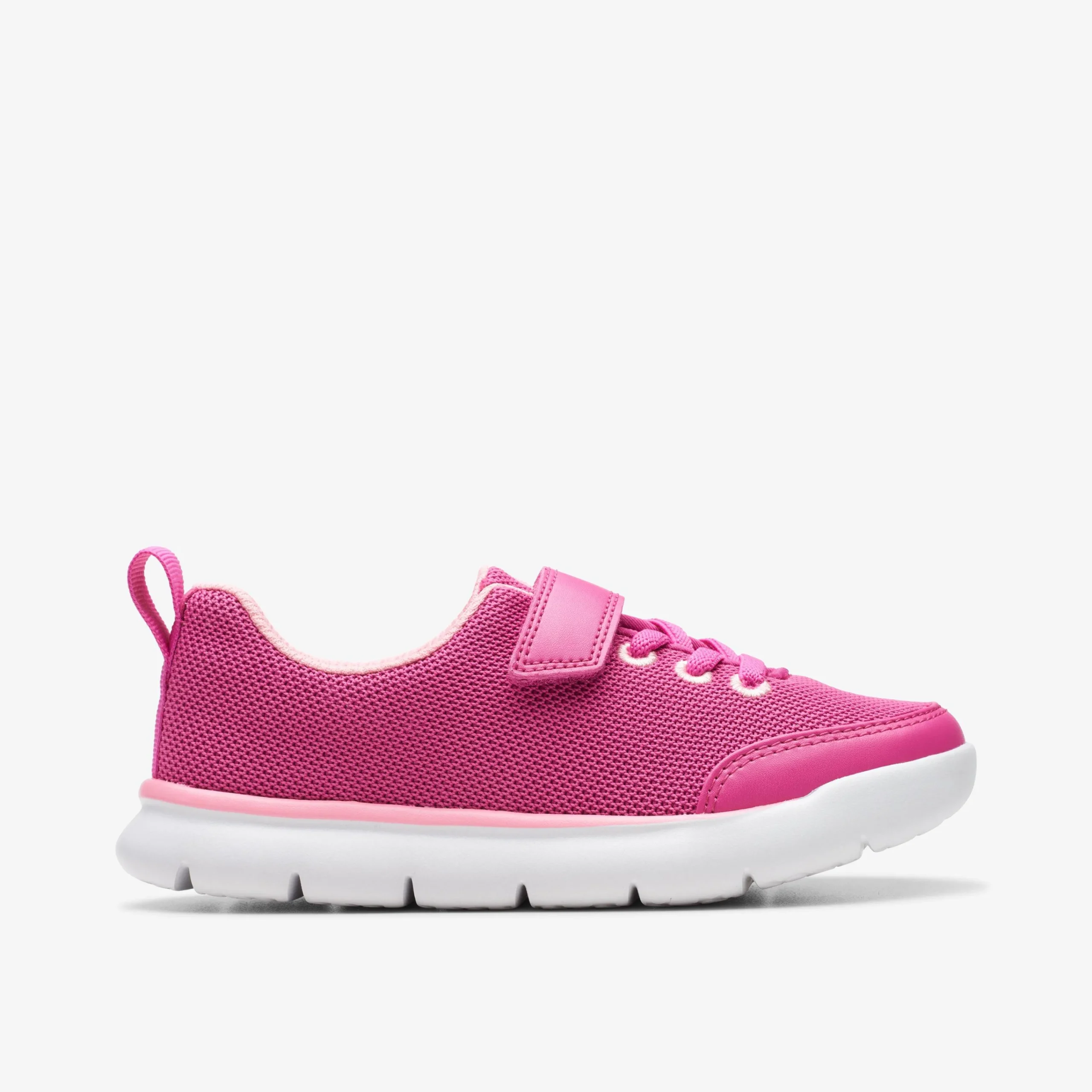 New Hoop Run Kid Pink Synthetic Kids Crib & Toddlers (Size 0-10)|Little Kids (Size 10.5-3)