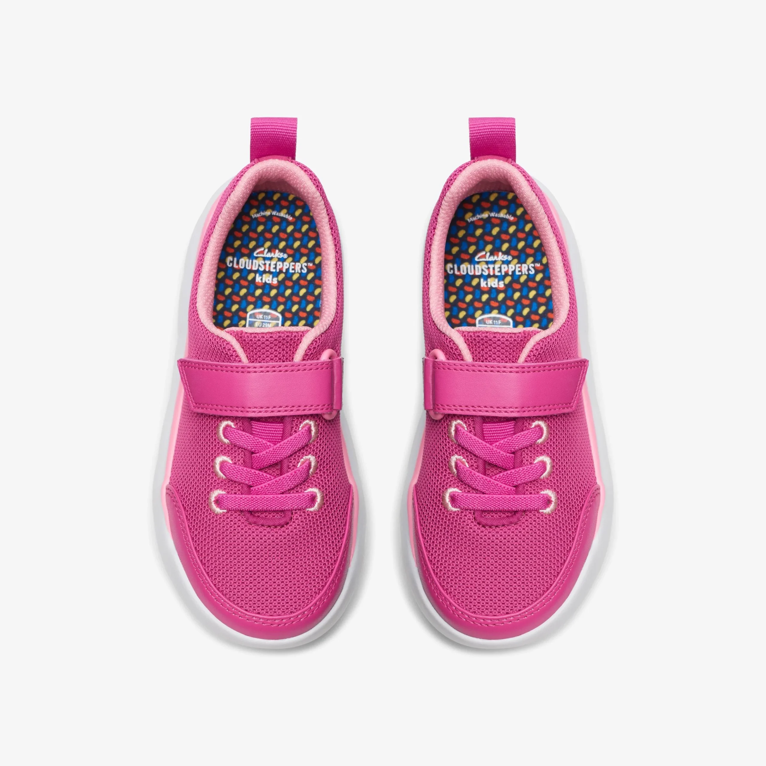New Hoop Run Kid Pink Synthetic Kids Crib & Toddlers (Size 0-10)|Little Kids (Size 10.5-3)