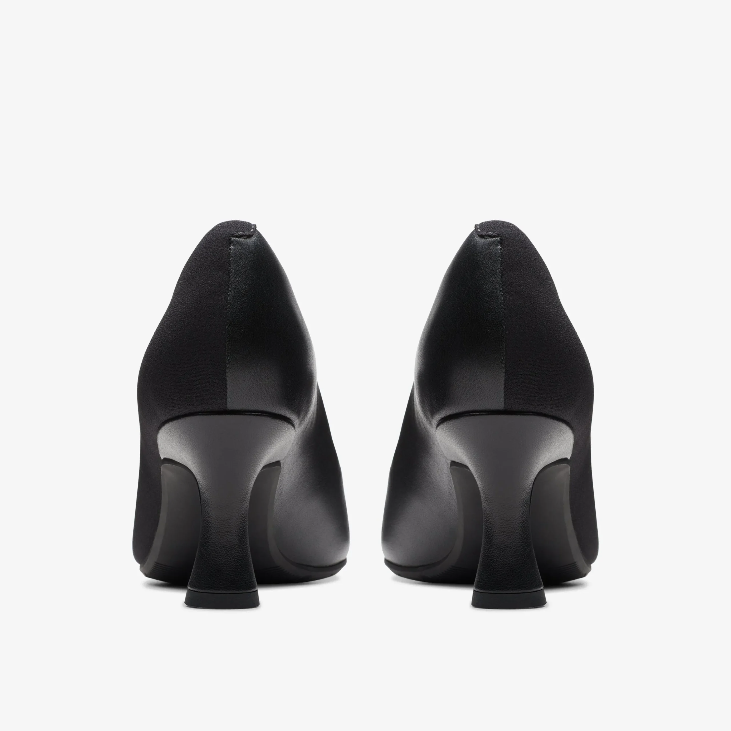 New Kataleyna Rose Black Leather Women Dress Shoes|Heels & Pumps