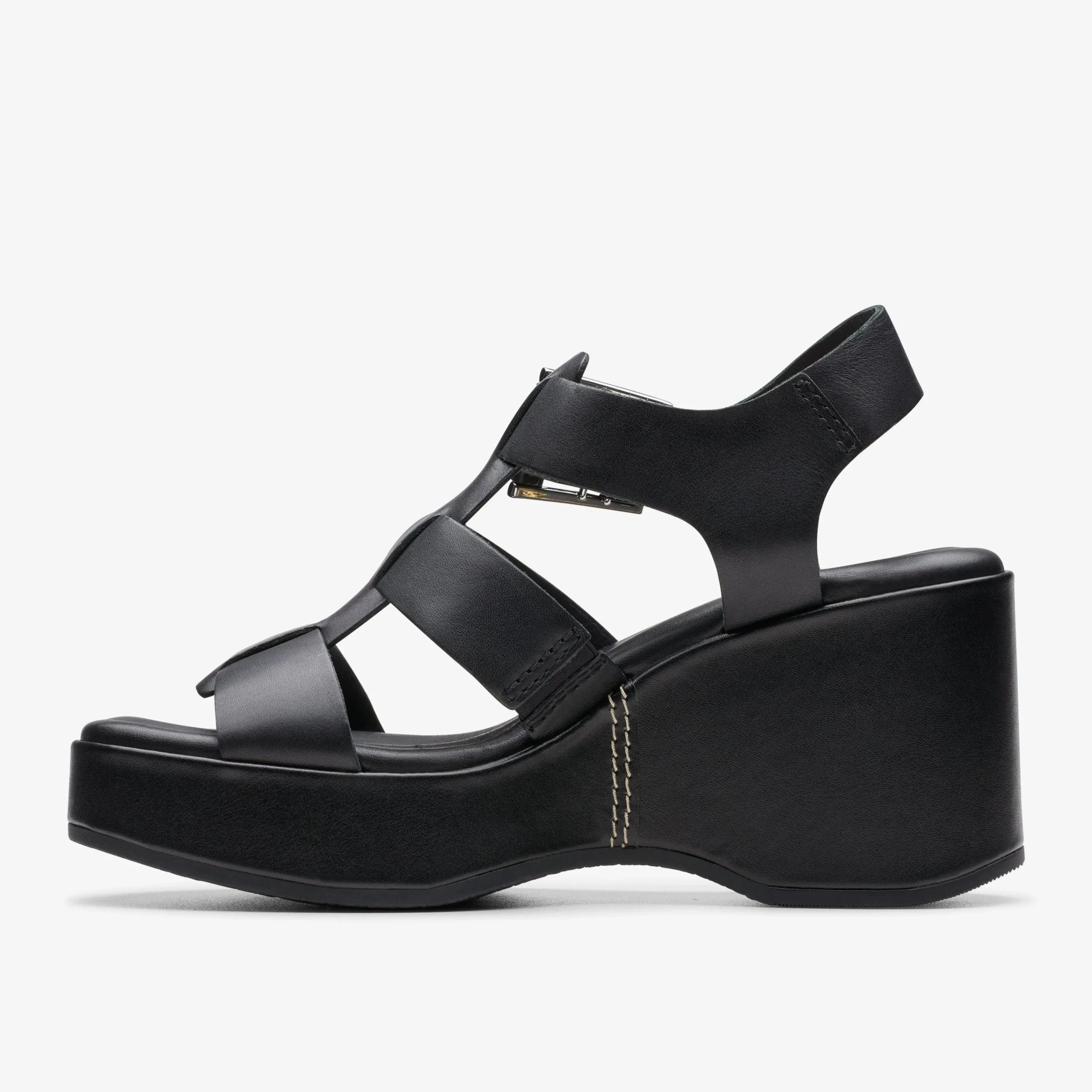 Outlet Manon Cove Black Leather Women Sandal Preview|Sandals & Flip Flops