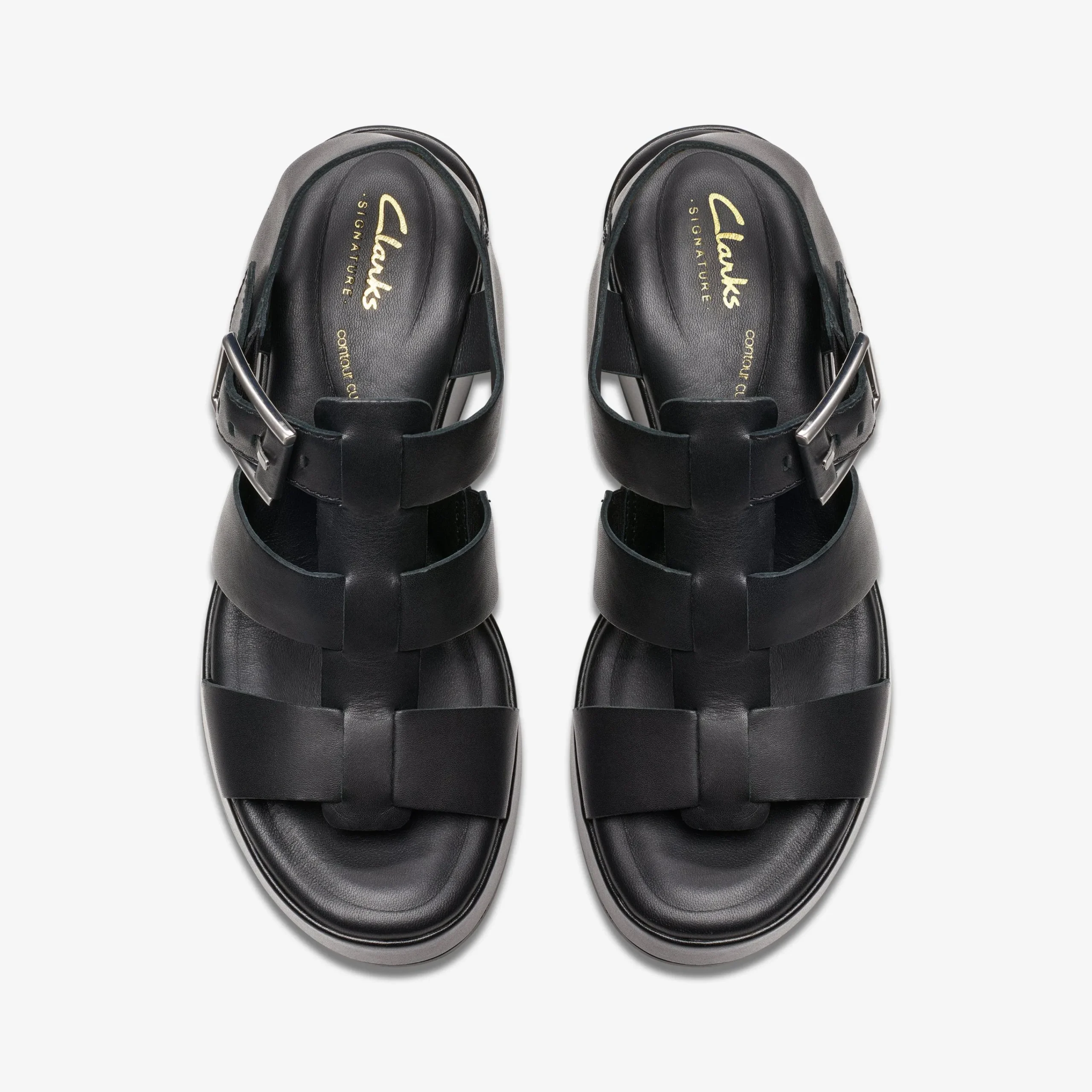 Outlet Manon Cove Black Leather Women Sandal Preview|Sandals & Flip Flops