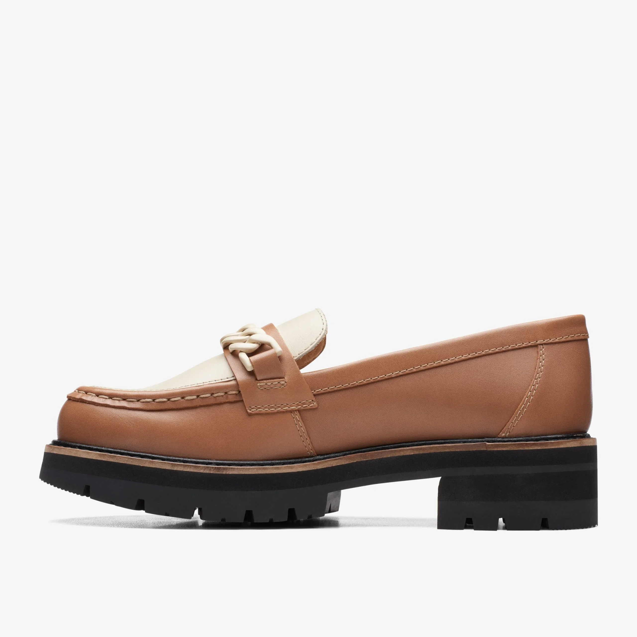 New Orianna Edge Praline Combination Women Loafers & Oxfords|Dress Shoes