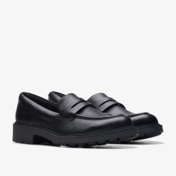 Sale Orinoco 2 Penny Black Leather Women Loafers & Oxfords|Dress Shoes