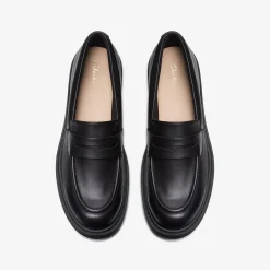 Sale Orinoco 2 Penny Black Leather Women Loafers & Oxfords|Dress Shoes