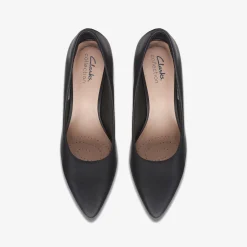 Discount Teresa Step Black Leather Women Dress Shoes