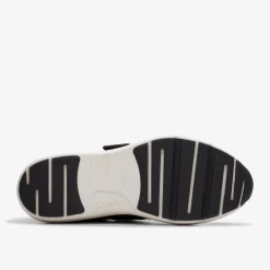 Online TIVOLI STRAP Black Leather Women Sneakers|Slip-Ons