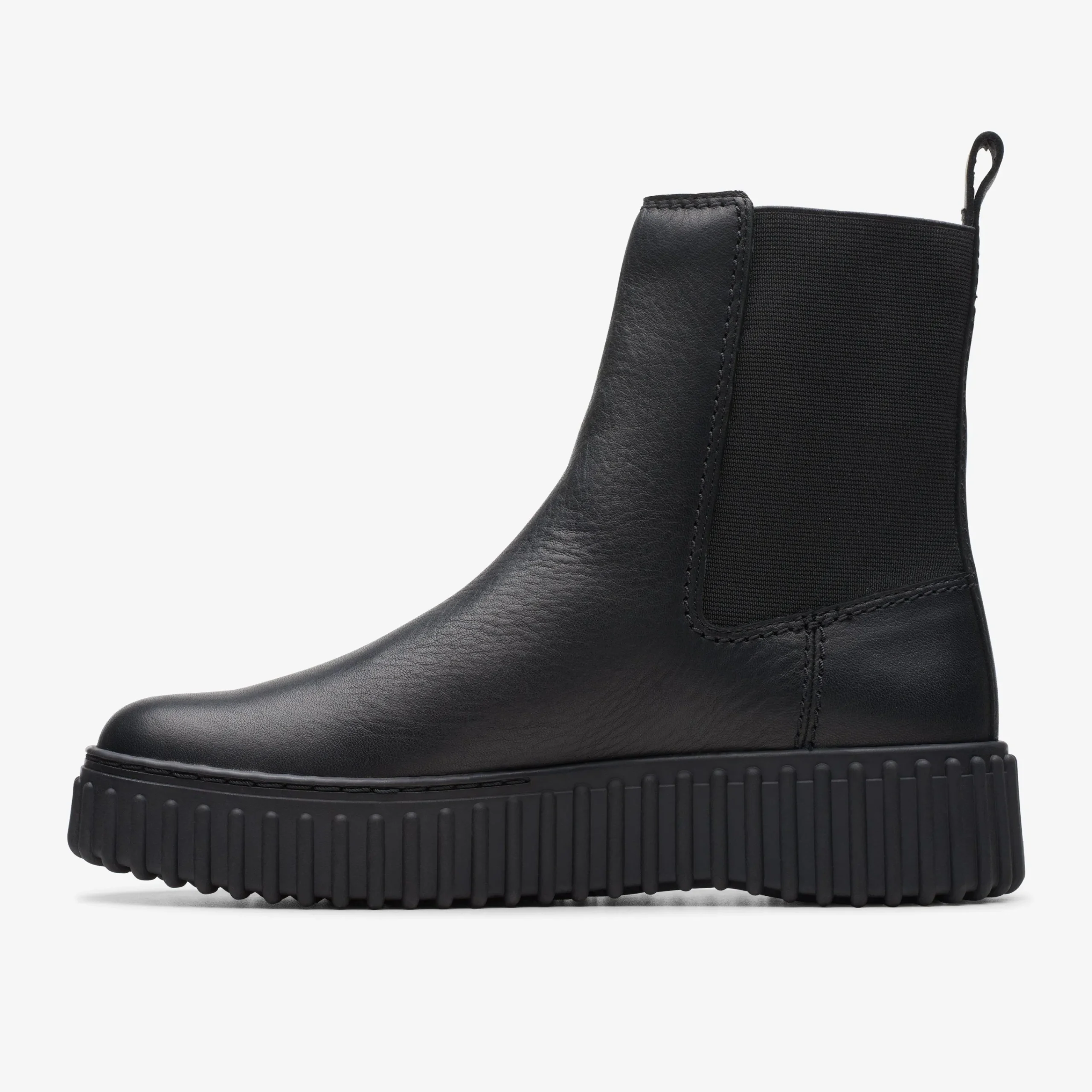 Torhill Maple Black Leather Women Boots & Booties|Torhill Collection