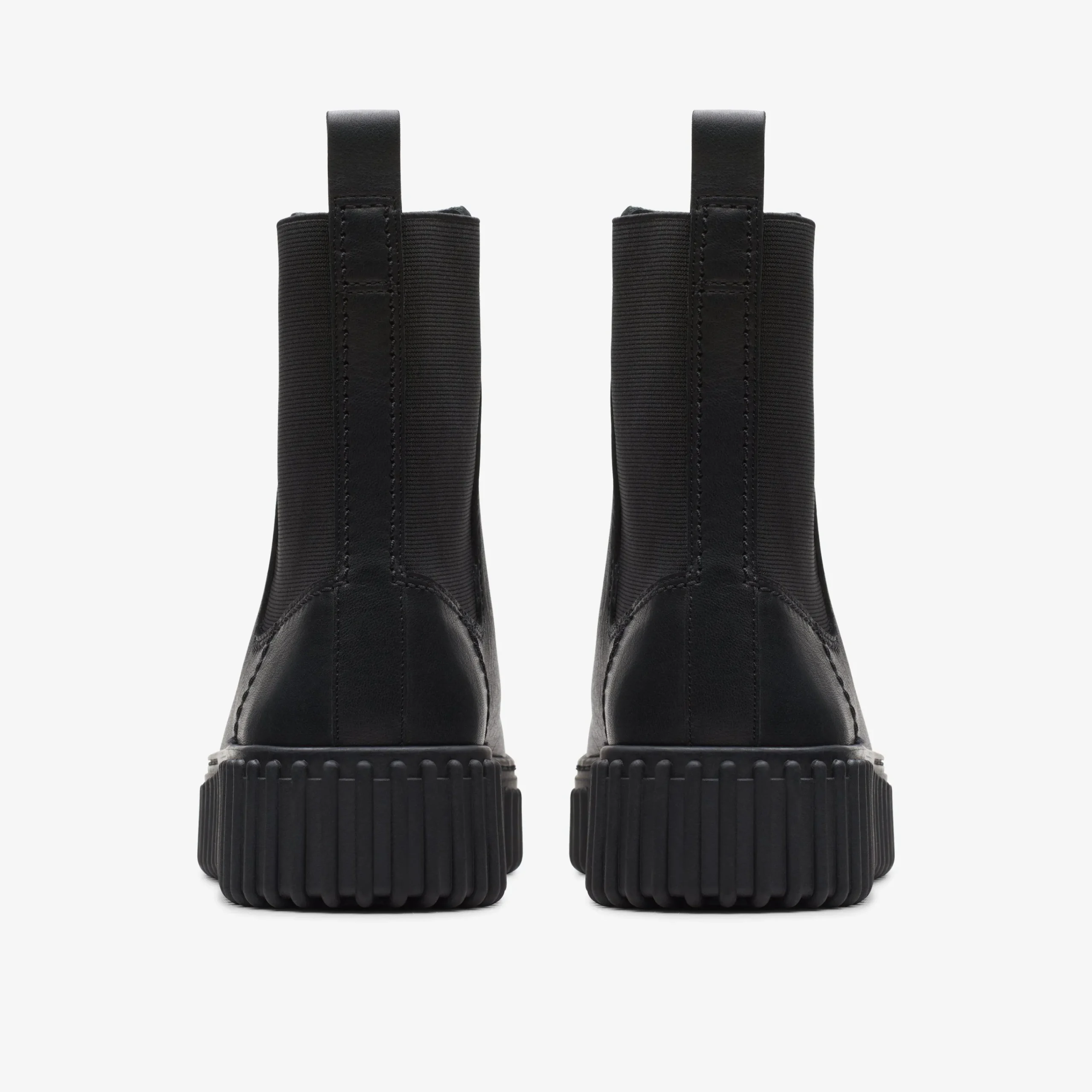 Torhill Maple Black Leather Women Boots & Booties|Torhill Collection