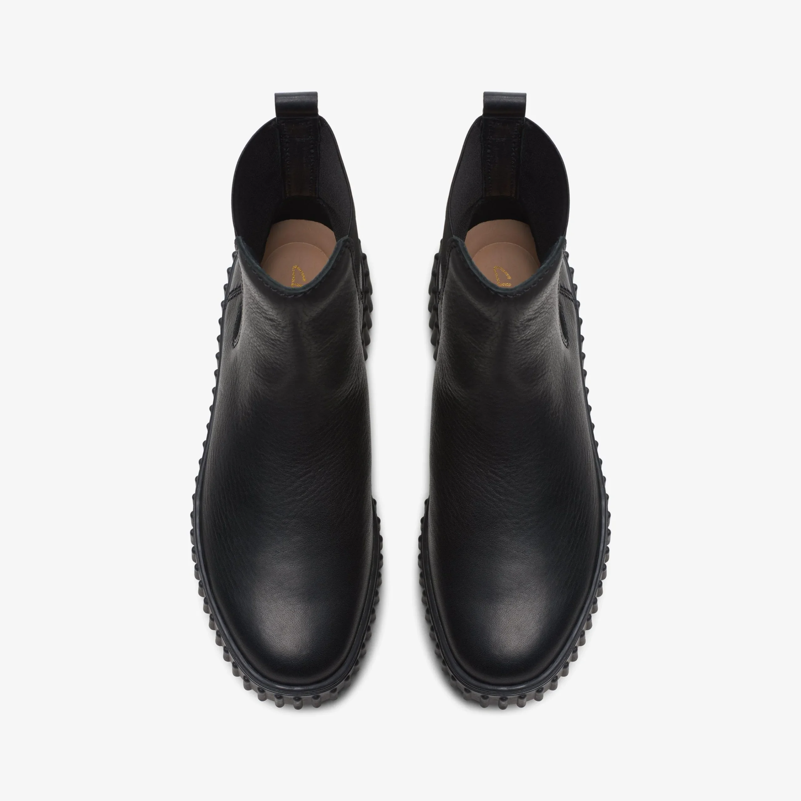 Torhill Maple Black Leather Women Boots & Booties|Torhill Collection