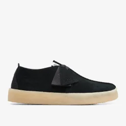Online Trek Cup Black Suede Sneakers|Originals