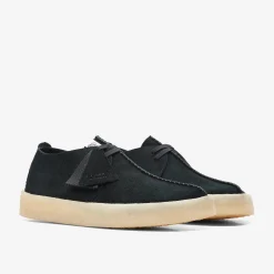 Online Trek Cup Black Suede Sneakers|Originals