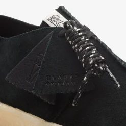 Online Trek Cup Black Suede Sneakers|Originals