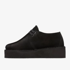 Online Trek Wedge Black Suede Women Originals|Desert Trek