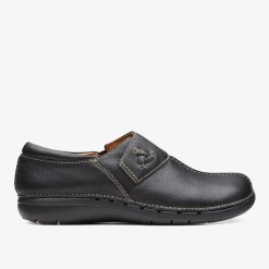 Un Loop Ave Black Women Slip-Ons|Clogs & Mules