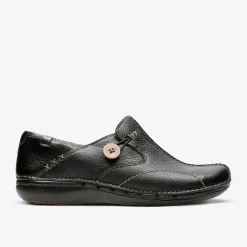 New Un Loop Black Women Slip-Ons|Clogs & Mules
