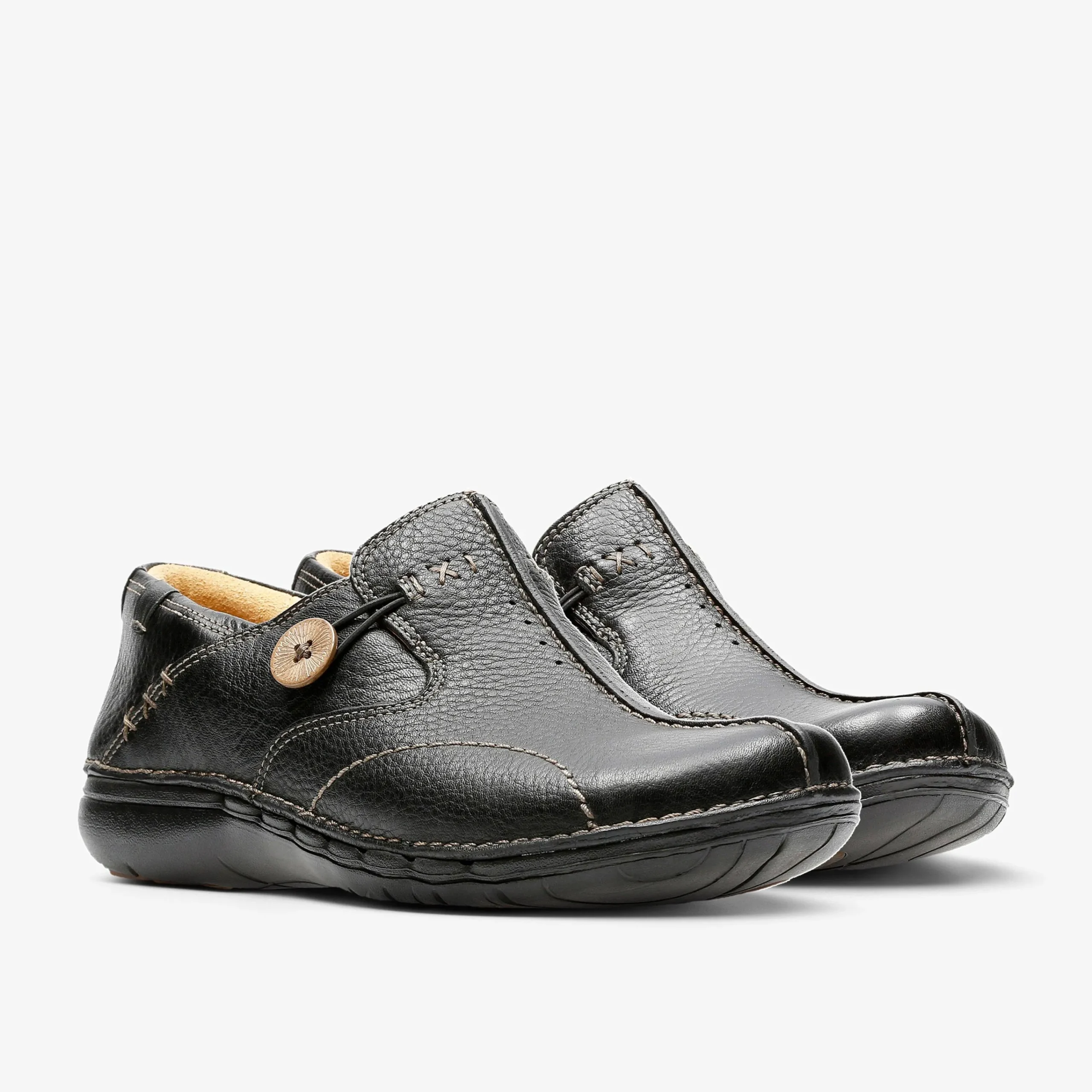 New Un Loop Black Women Slip-Ons|Clogs & Mules