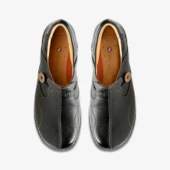 New Un Loop Black Women Slip-Ons|Clogs & Mules