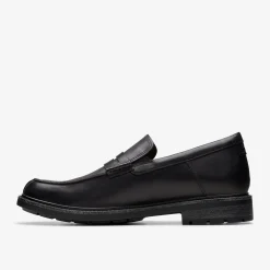 Hot Un Shire Step Black Leather Casual Dress Shoes|Dress Shoes