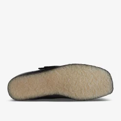 Hot Wallabee Black Leather Wallabees|Wallabees