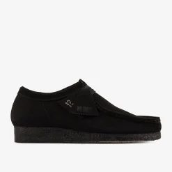 Wallabee Black Suede Wallabees|Wallabees