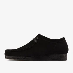 Wallabee Black Suede Wallabees|Wallabees