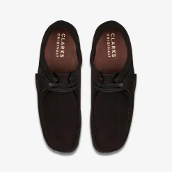 Wallabee Black Suede Wallabees|Wallabees
